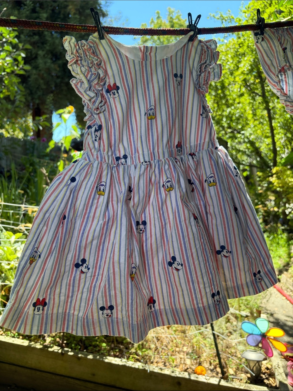 12-18m Disney Dress and diaper cover